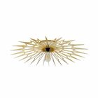 Luminária Plafon Em Madeira -lightning -marfim