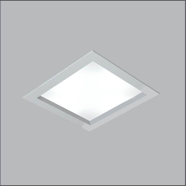 Luminaria Plafon Embutir Quadrado Magnum 3600-15 Usina