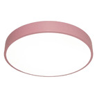 Luminária Plafon Led 22w Sobrepor 40cm Rosa Temperatura Cor A