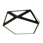 Luminária Plafon Led 25w Sobrepor 42cm Pentagonal Temperatura