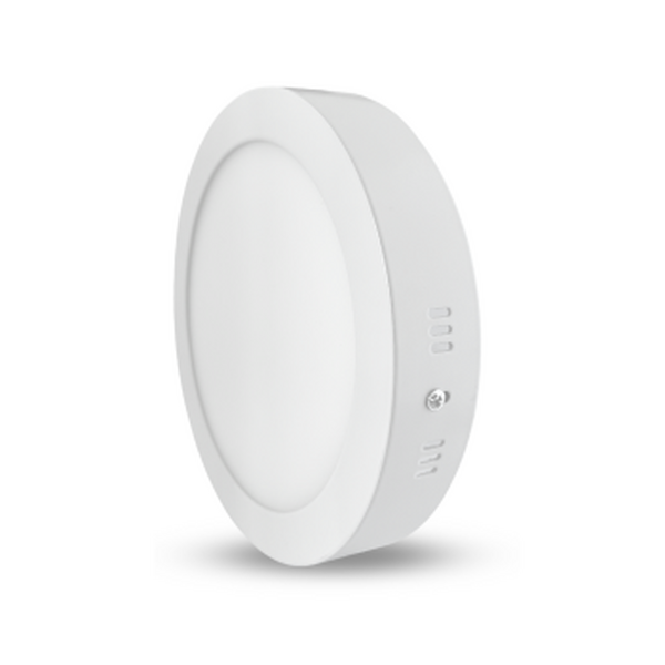 Luminária Plafon Led Sobrepor 18w Branco Quente 3000k