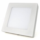 Luminária Plafon Led Sobrepor Quadrada 6w - Bivolt - Branco Q