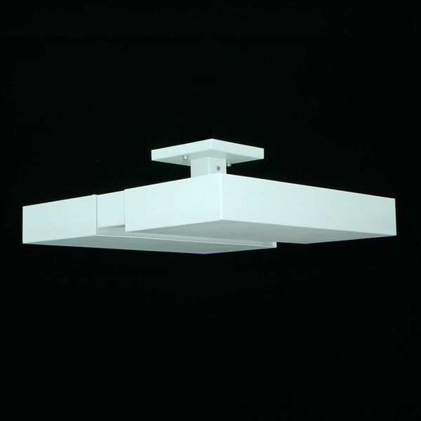 Luminária Plafon Luz Indireta Sobrepor Luxo 40cm 4e27 Real