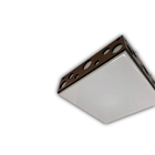 Luminária Plafon Madeira Mariscal Peg Bmsd 40cm Marrom