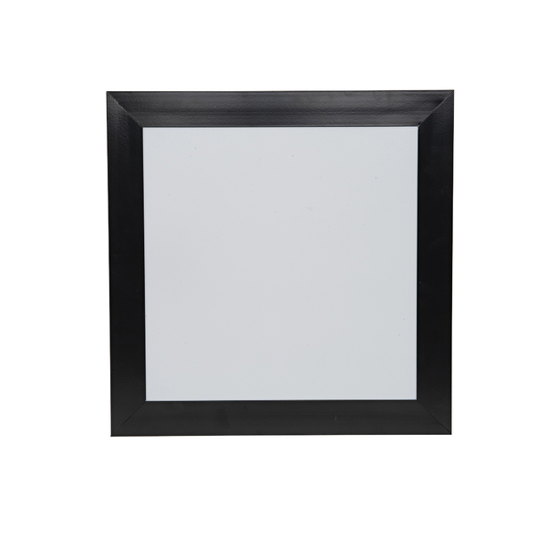 Luminária Plafon Painel Led Embutir 32x32 6500k Borda Preta 1