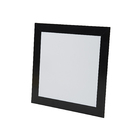 Luminária Plafon Painel Led Embutir 32x32 6500k Borda Preta 1