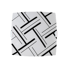 Luminária Plafon Quadrado Gde Traços Preto - 1815 Gde Pt