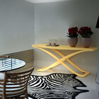 Luminária Plafon Quadrado Peq Zebra Preto - 1310 Peq Pt