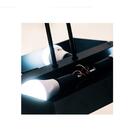 Luminária Plafon Rebatedor Luz 40cm 4 Lâmpadas Preto Bivolt