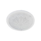 Luminária Plafon Redondo Med. Renda Branco - 2015 Med Br