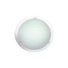 Luminária Plafon Redondo Med C/pino Branco - 2001 Med Br