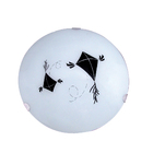 Luminária Plafon Redondo Mini 25cm 25cm Pipas Preto - 1304 Mi