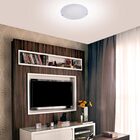 Luminária Plafon Redondo Mini 25cm Fosco - 1802 Mini Cr