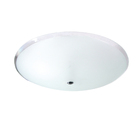 Luminária Plafon Redondo Peq 30cm 2 Lamp E27 Borda - 1201 Peq