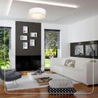 Luminária Plafon Sushi 53cm Branco 6 Lâmpadas Alumínio E Difu