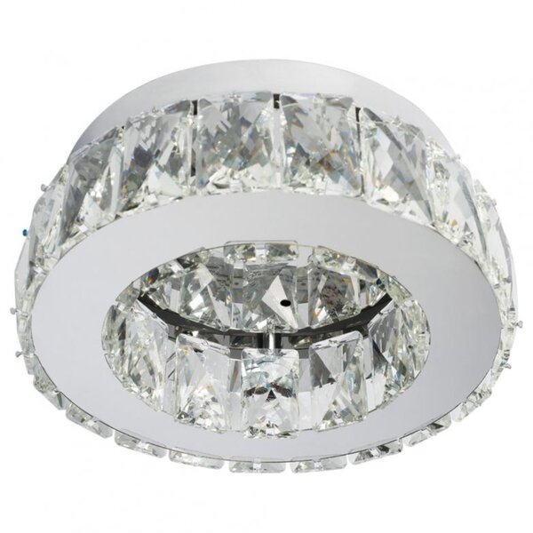 Luminária Plafon Tokyo Led Redondo 12w 4000k 20cm Tky2012w4kr