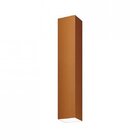 Luminária Plafon Viena Quadrado 45cm Woods Cobre Fosco