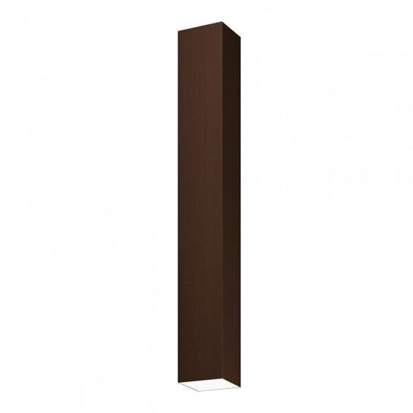 Luminária Plafon Viena Quadrado 60cm Woods Café