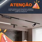 Luminária Pontual Fixa SMD 18W para Trilho Magnético 48V – Lu