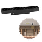 Luminária Pontual Mag. Preta Con. Superior K20 12w Ds9968 Del