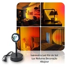 Luminária Pôr Do Sol Led Foto Luz Noturna Decoração Sunset