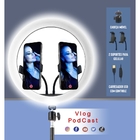 Luminária Portátil Usb Ring Light 12 Polegadas Com Tripé E 2