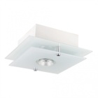 Luminaria Porto Alegre Br Quad Sobrepor 2 Vidros 01 Lp 25x25c