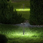Luminária Poste De Jardim Taschibra  Lucine 6w Led Preto Bivo