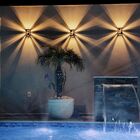 Luminária Preta Interna/externa Bivolt - Plástico