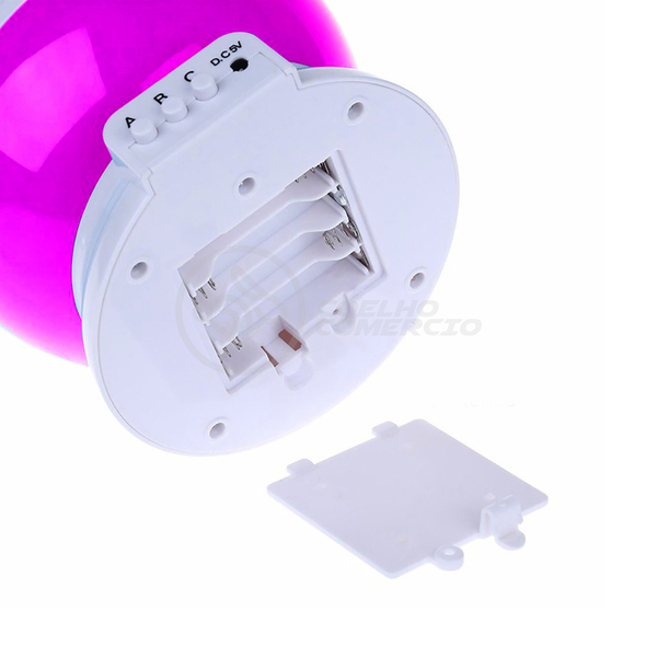 Luminária Projetor Abajur Estrelas Galáxia Universo Colorido