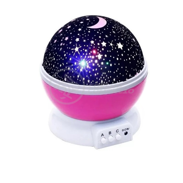 Luminária Projetor Abajur Estrelas Galáxia Universo Romantico