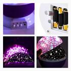 Luminária Projetor Estrelas 360º Abajur Star Master Roxo