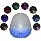 Luminaria Projetor Estrelas Galaxia Criança Lampada Ceu Decor