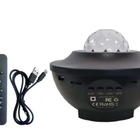 Luminária Projetor Musical Estrelas Bluetooth Controle