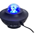 Luminária Projetor Musical Estrelas Bluetooth Controle