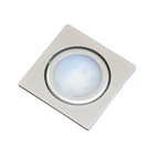 Luminária Quadrada Quente Marselha Embutir Prata 60mm - Saluto