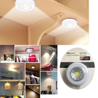 Luminária Redonda Multiuso Com Fixação Armário Guarda Roupas