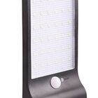 Luminaria Refletor Solar Poste Com Sensor Holofote 3 Funçoes