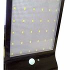 Luminaria Refletor Solar Poste Com Sensor Holofote 3 Funçoes