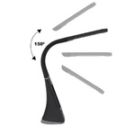 Luminaria Relogio Despertador Flexivel Kit 10 Uni Data Hora T