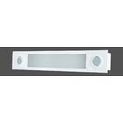 Luminária Retangular Embutir Branca 2 Tubulares T8 + 2 Par 20