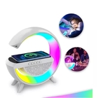 Luminária Rgb Caixa Som G Speaker Carregador Indução Al-8778