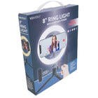Luminária Ring Light Luz Amarela, Neutra e Branca 8W Bivolt VIVRL8KIT Vivitar