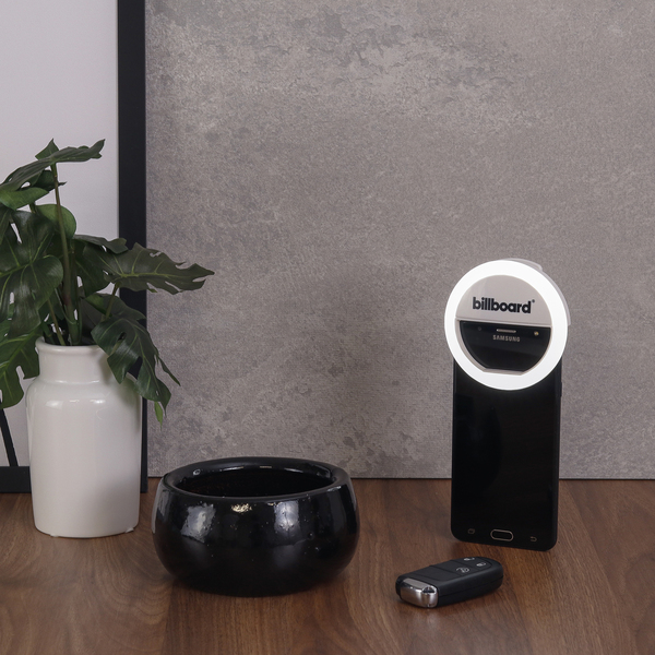 Luminária Ring Light Luz Branca 3W Bivolt BB319 Billboard