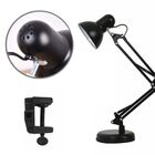 Luminaria Robo Articulada De Mesa Com Base Garra Computador H