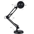 Luminaria Robo Articulada De Mesa Com Base Garra Computador H