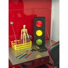 Luminária Sinaleira Usare Preto