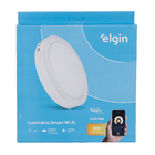 Luminária Sobrepor 24Wts Redonda Wifi 3000-6500K