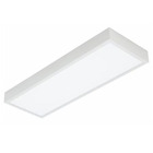 Luminária de sobrepor VR0361 Retangular 2 Lâmp. T8 Bivolt Branco VR Lux