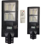 Luminaria Solar 240w Led Poste 2 Unidades Rua Sensor Controle